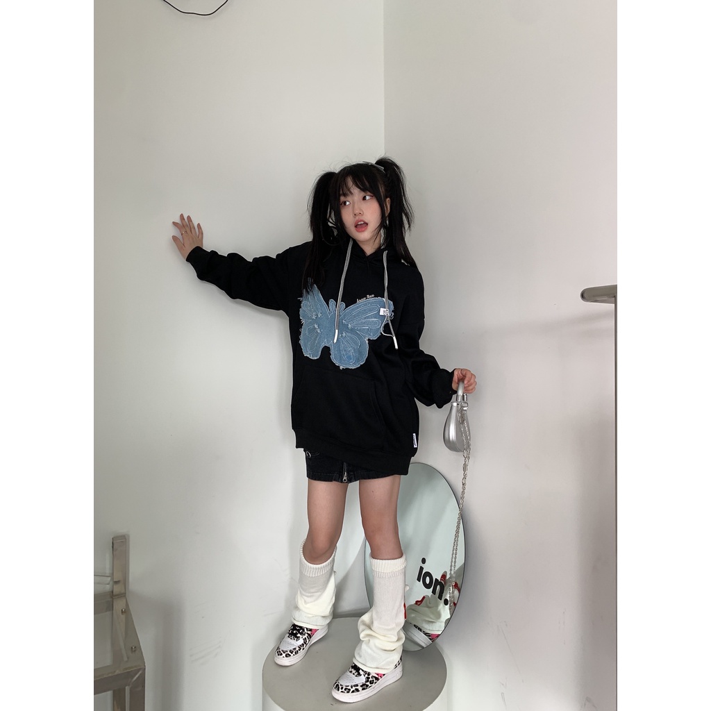 Áo Hoodie Tay Dài Dáng Rộng In Họa Tiết Thời Trang Hàn Quốc Mới Cho Nữ