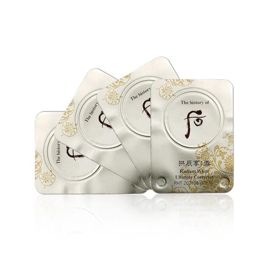 [Hot] Vỉ Cao nám Whoo giúp mờ các vết thâm sạm nám, tàn nhang dưỡng trắng da whoo radiant white ultimate corrector