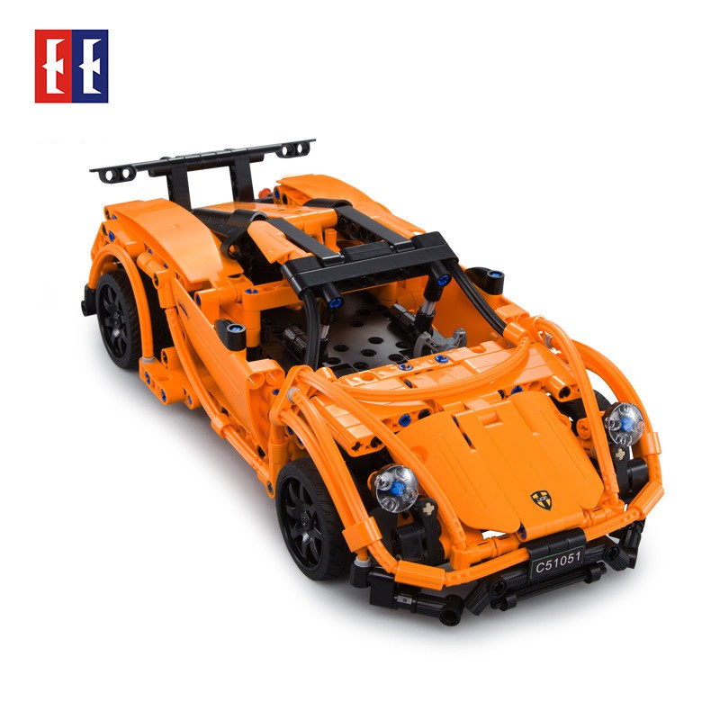 Đồ Chơi Lắp Ráp Kiểu Lego Điều Khiển Từ Xa RC Mô Hình Siêu Xe Thể Thao Porsche 911 GT3 CaDA C51051 Với 421 Chi Tiết