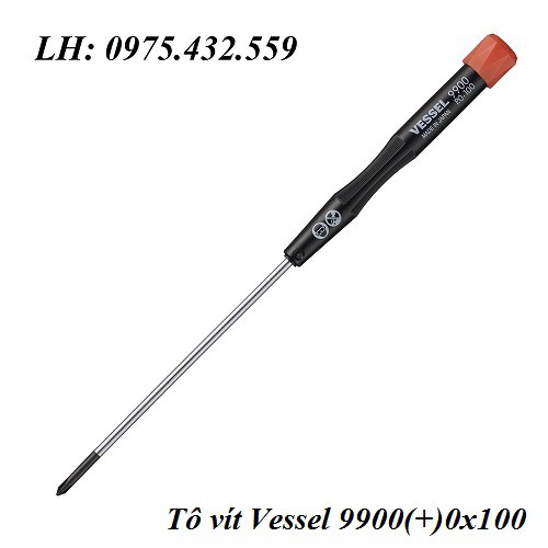 Tô vít 4 cạnh Vessel No.9900(+)0x100 (Japan)