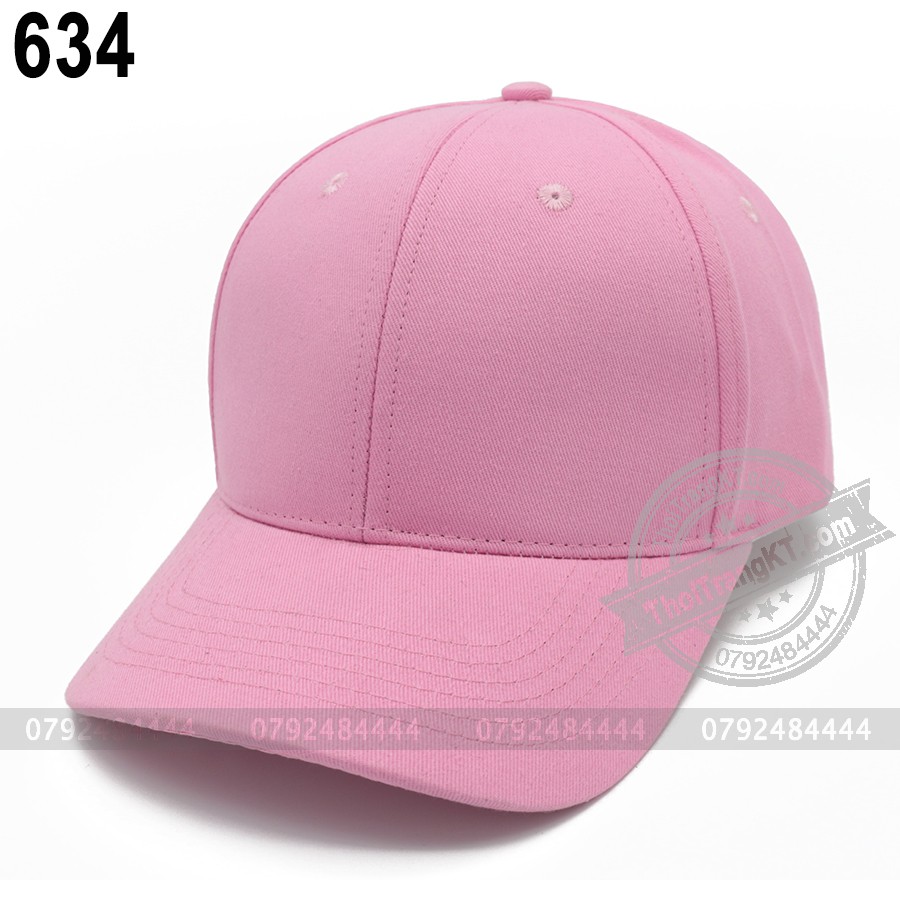 Nón Trơn Móc Đồng (HỒNG)