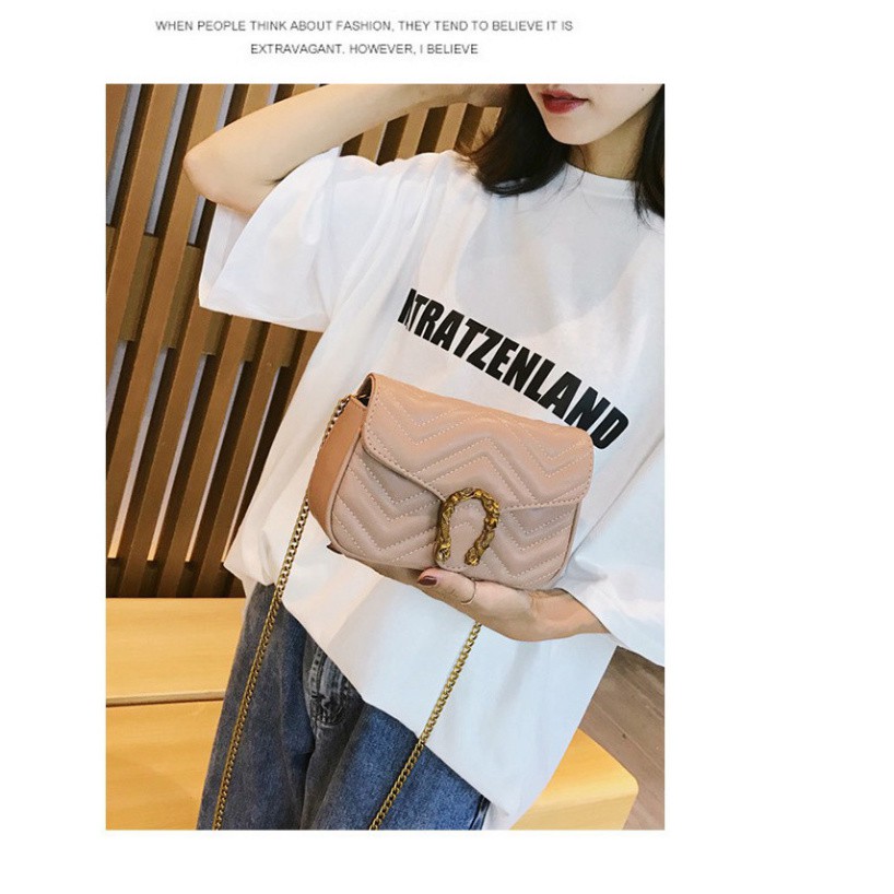 Túi xách nữ, túi đeo chéo khóa đồng hình móng ngựa cao cấp trẻ trung thanh lịch TX23 [Hàng đẹp giá tốt] | BigBuy360 - bigbuy360.vn