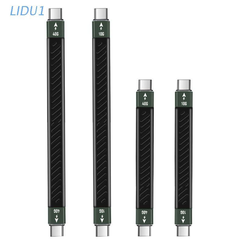 Cáp Chuyển Đổi Lidu1 Pd 60w Thunderbolt 3 40gbps Type C Sang Usb Nhanh Chóng