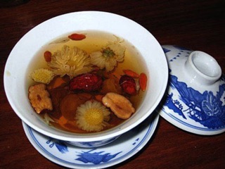 Set 30 gói trà hoa dưỡng nhan ( hoa cúc, táo đỏ, kỷ tử, long nhãn)