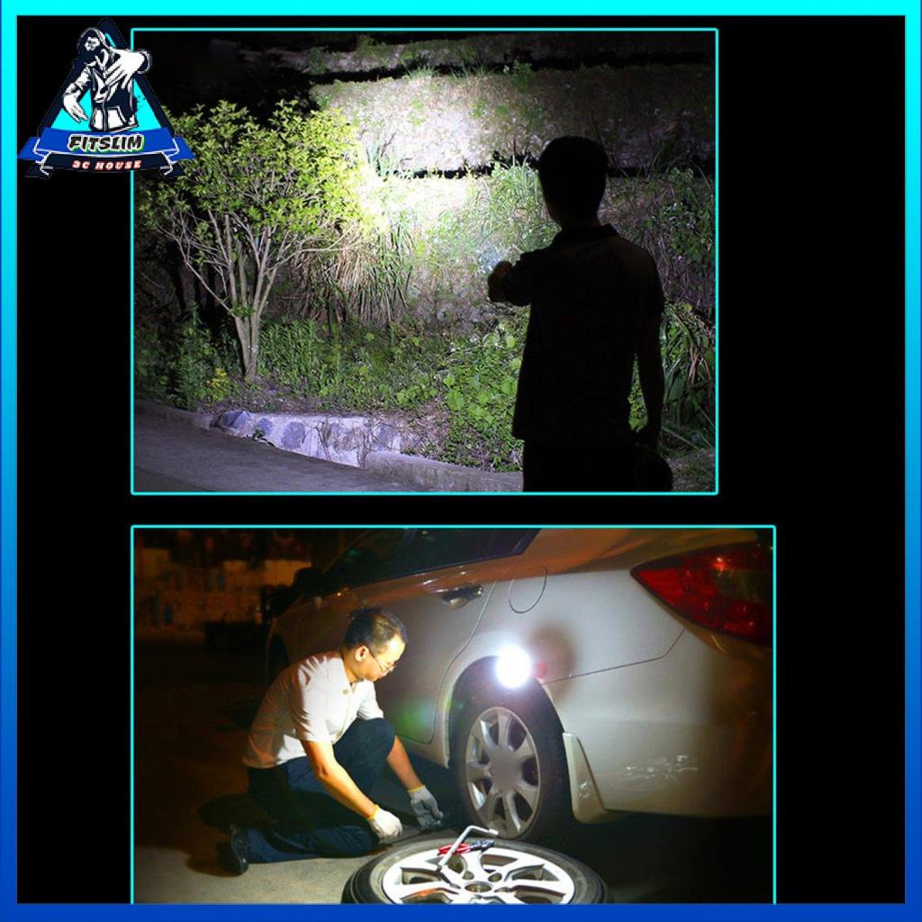 Đèn Pin Led Cob 1000 Lumens Mini Đế Nam Châm Đa Năng