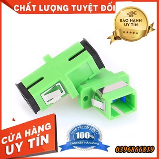 100 Đầu nối dây quang - Coupler SC APC - Adapter quang SC-APC