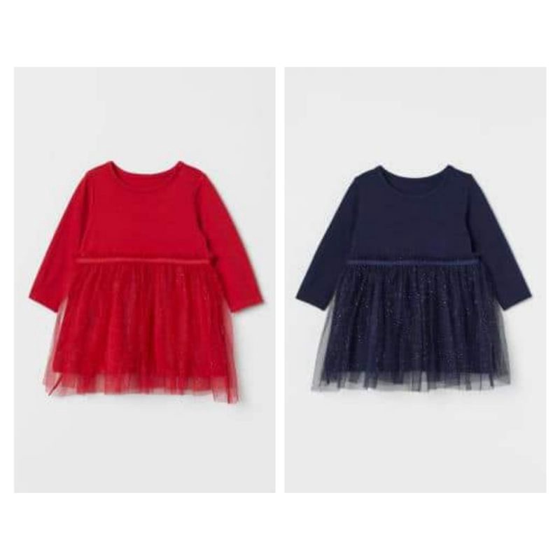 Váy ren xòe bé gái HM chính hãng