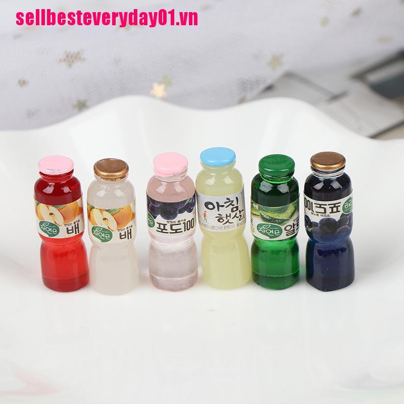 Bộ 5 Bình Nước Mini Tỉ Lệ 1: 12 Dành Cho Búp Bê