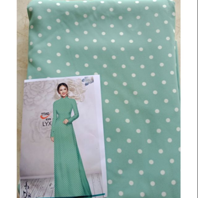 Vải  áo dài tằm Thái