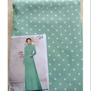 Vải áo dài tằm Thái