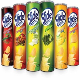Khoai tây chiên Slide lon 160g