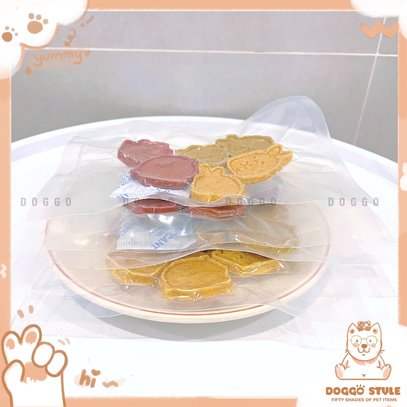 Treat Bánh Thưởng Cho Chó Phi Lê Gà Và Khoai Lang Sấy Khô DOGGO Homemade Không Chất Bảo Quản 50G / Thức Ăn Cho Chó