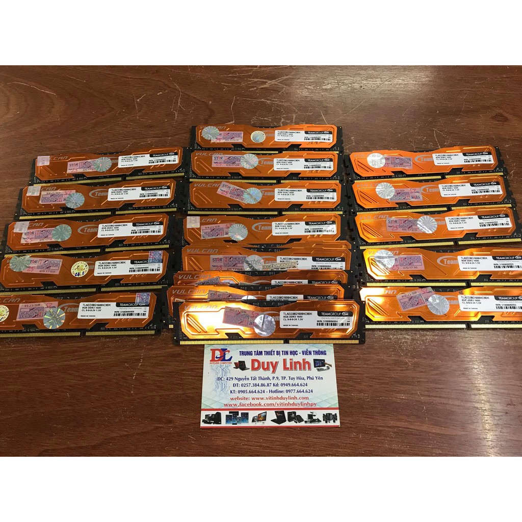 [Mã ELMS05 giảm 5% đơn 300k]Ram DDR3 8G/1600 team và các loại tản thép | BigBuy360 - bigbuy360.vn