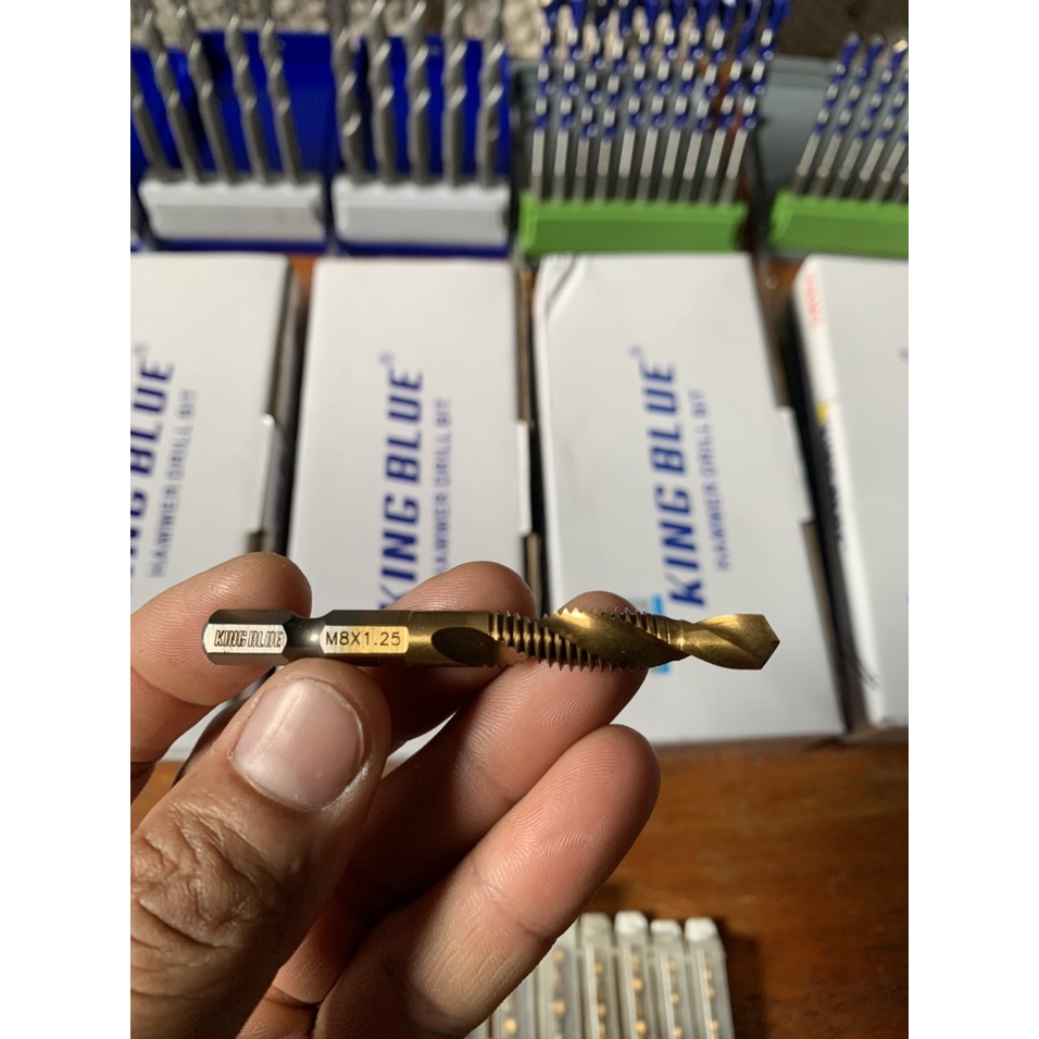 Mũi khoan taro M3 - M10 thép HSS thương hiệu King Blue