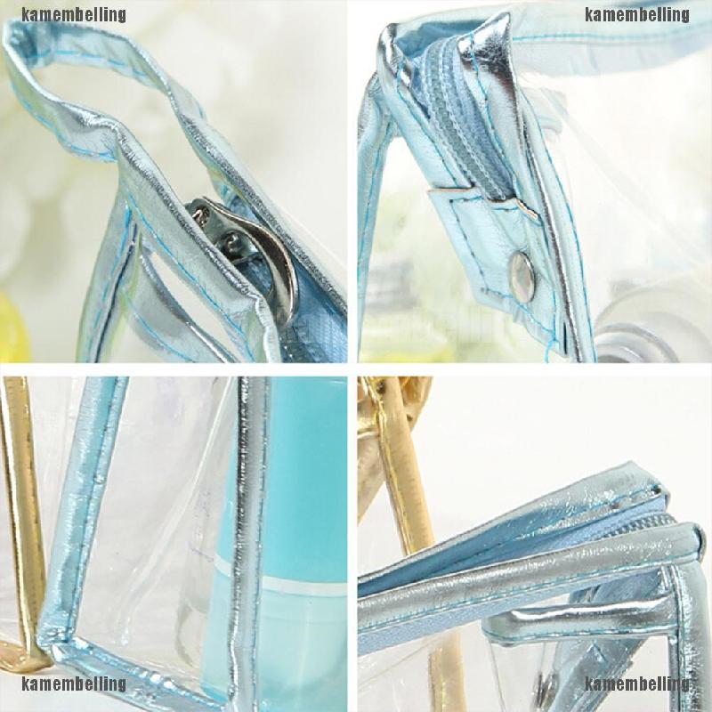 Túi Nhựa PVC Trong Suốt Đựng Mỹ Phẩm 1 5 10 Tiện Dụng Mang Đi Du Lịch