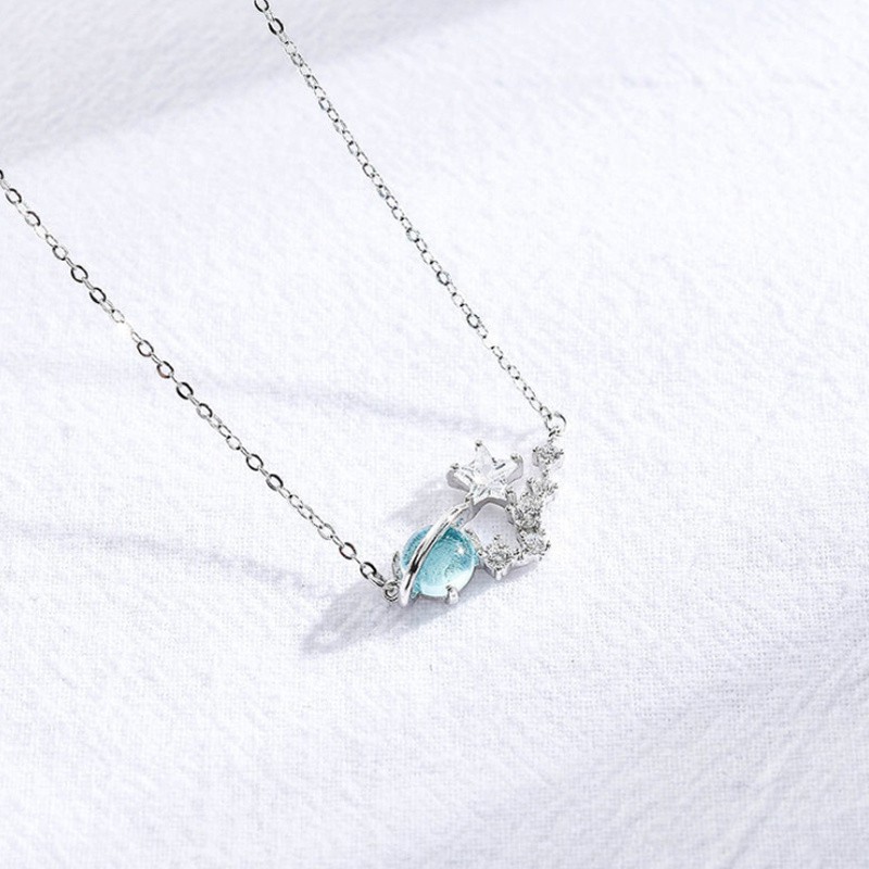 Vòng cổ mặt ngôi sao và chìa khóa phong cách Hàn Quốc dành cho nữ