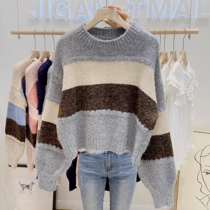 Áo Len Nữ Sọc Lửng 780 | BigBuy360 - bigbuy360.vn