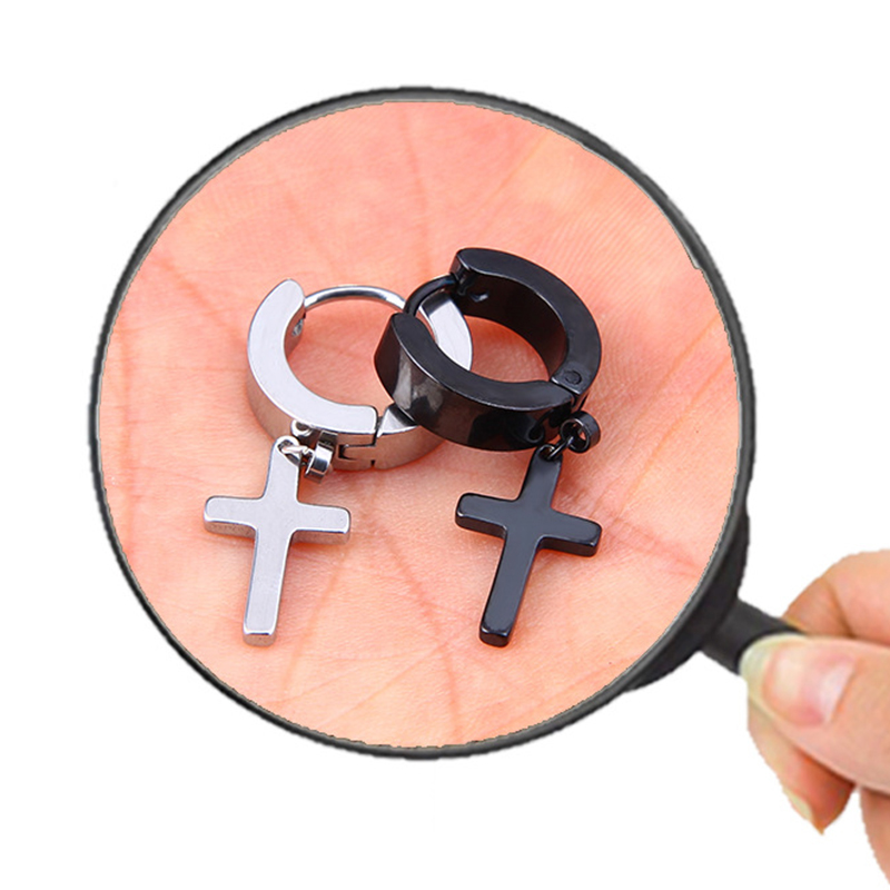 Khuyên tai thép không gỉ cá tính cho nam