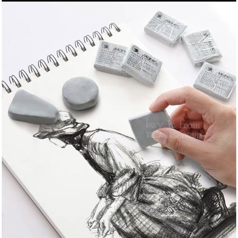 Tẩy đất sét Marie’s , tẩy bánh mỳ