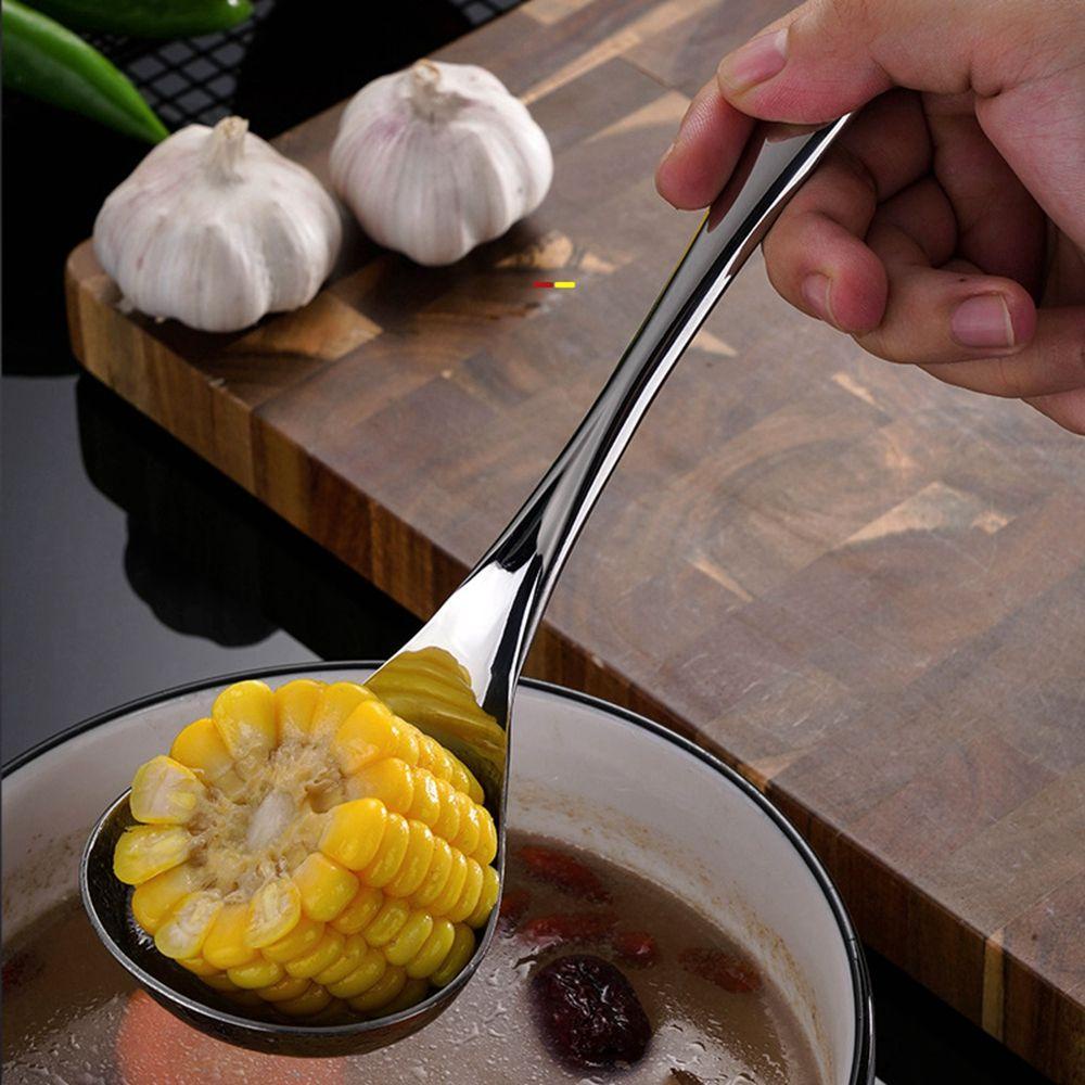 Muỗng Múc Canh Bằng Thép Không Gỉ 304 Sức Chứa Lớn