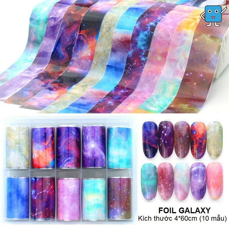 Khay foil galaxy
