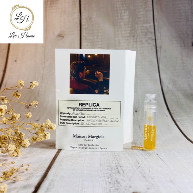 Mẫu thử nước hoa Maison Margiela Replica Jazz Club EDT 1.2ml