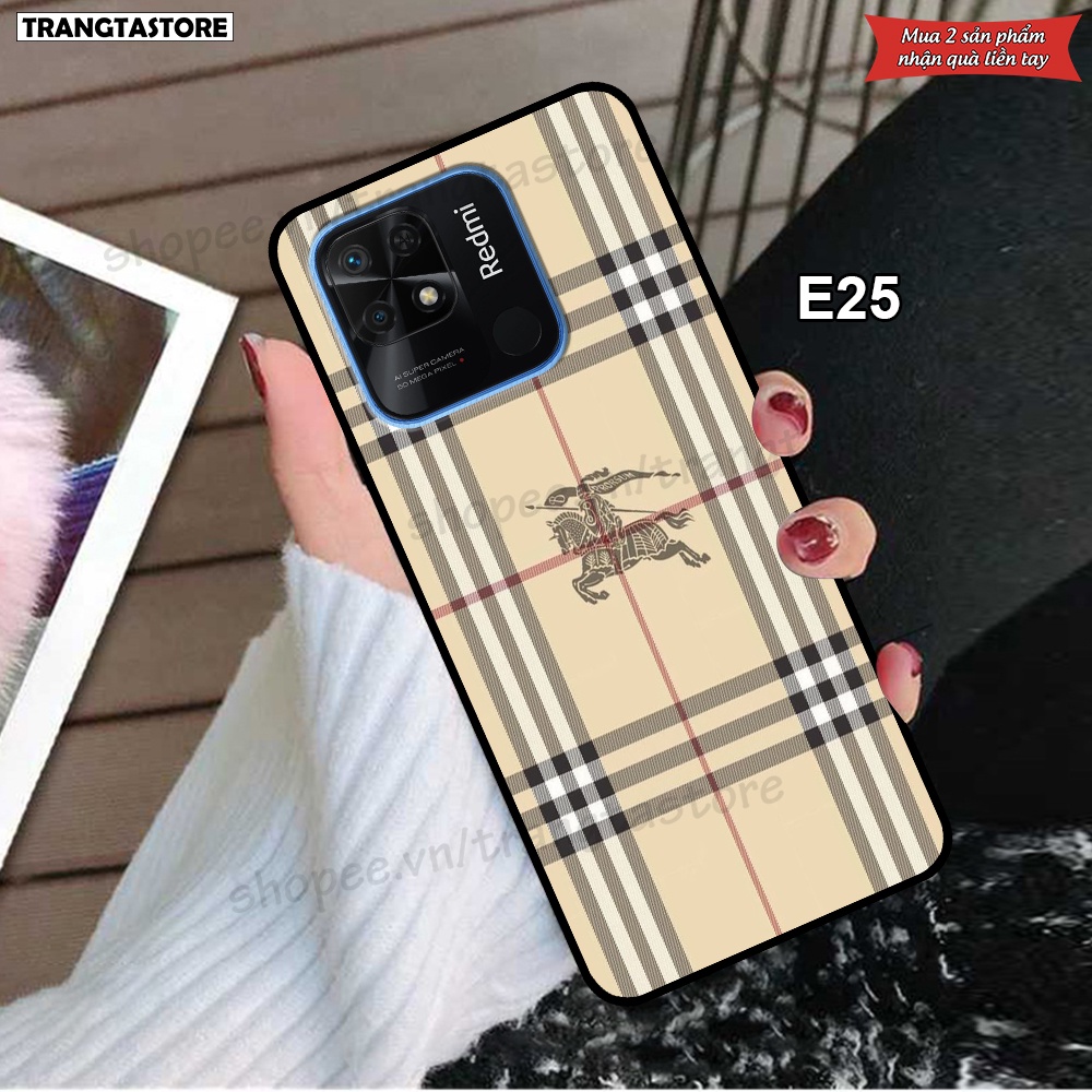 Ốp lưng Xiaomi Redmi 10C - Redmi 9C - Redmi 10A in hình họa tiết các thương hiệu nổi tiếng thế giới 2022