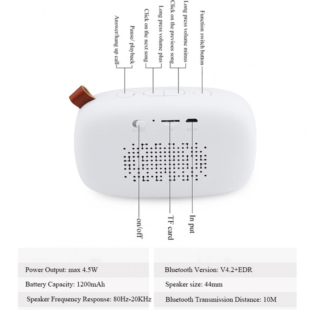 Loa Bluetooth Mini Chống Ồn Màu Kẹo Ngọt Awei