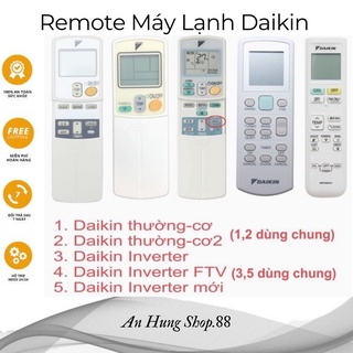 Điều khiển điều hòa DAIKIN - Remote điều hòa DAIKIN