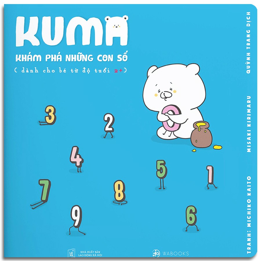 Sách - Ehon Kuma - Khám Phá Những Con Số