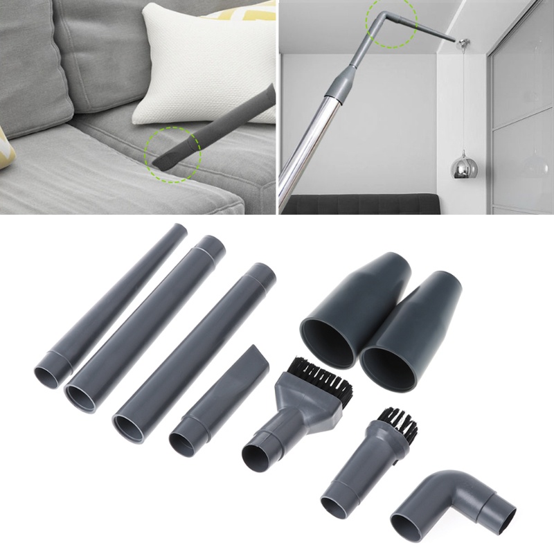 Set 9 Đầu Cọ Nhựa Gắn Máy Hút Bụi Đa Năng