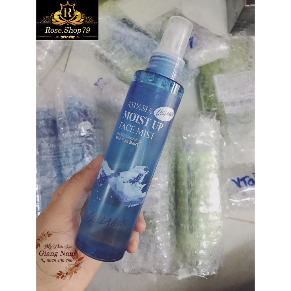 [Auth] Xịt khoáng Aspasia Collagen trắng da giữ ẩm_ Hàn Quốc | BigBuy360 - bigbuy360.vn