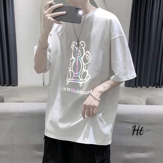 Áo phông gấu partin phản quang HT12