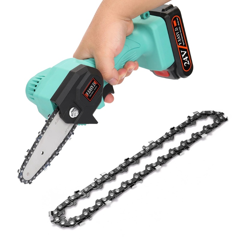 Dây Xích Bằng Thép 4 Cái Mini Thay Thế Cho Máy Cưa Điện