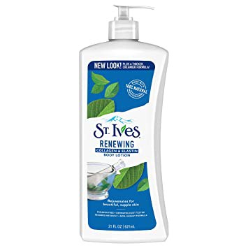 Kem dưỡng ẩm St.Ives Skin Renewing Collagen & Elastin Body Lotion (621mL)