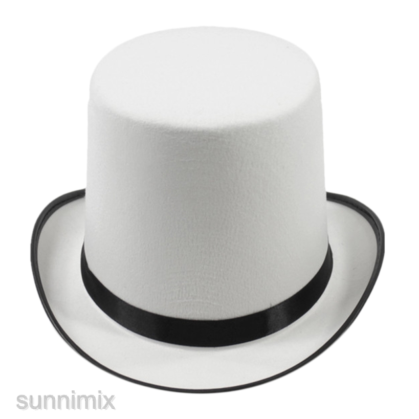 Mũ ảo thuật màu trắng cho nam và nữ
