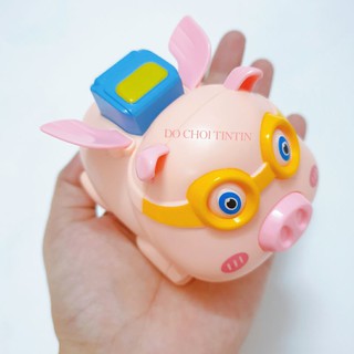 ( HTT01 ) Đồ chơi chú heo tốc độ chạy đà siêu dễ thương