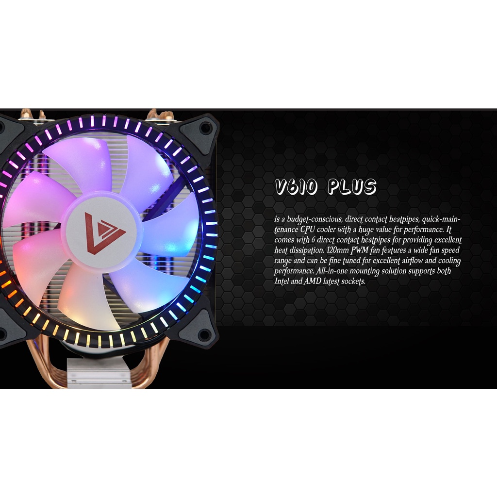 Quạt tản nhiệt VSP-T610 plus