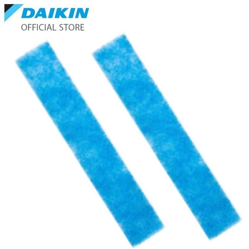 Hàng chính hãng - Bộ 2 tấm phin lọc khử mùi  2 trong 1 Enzyme Blue + 2.5PM cho máy điều hòa không khí Daikin