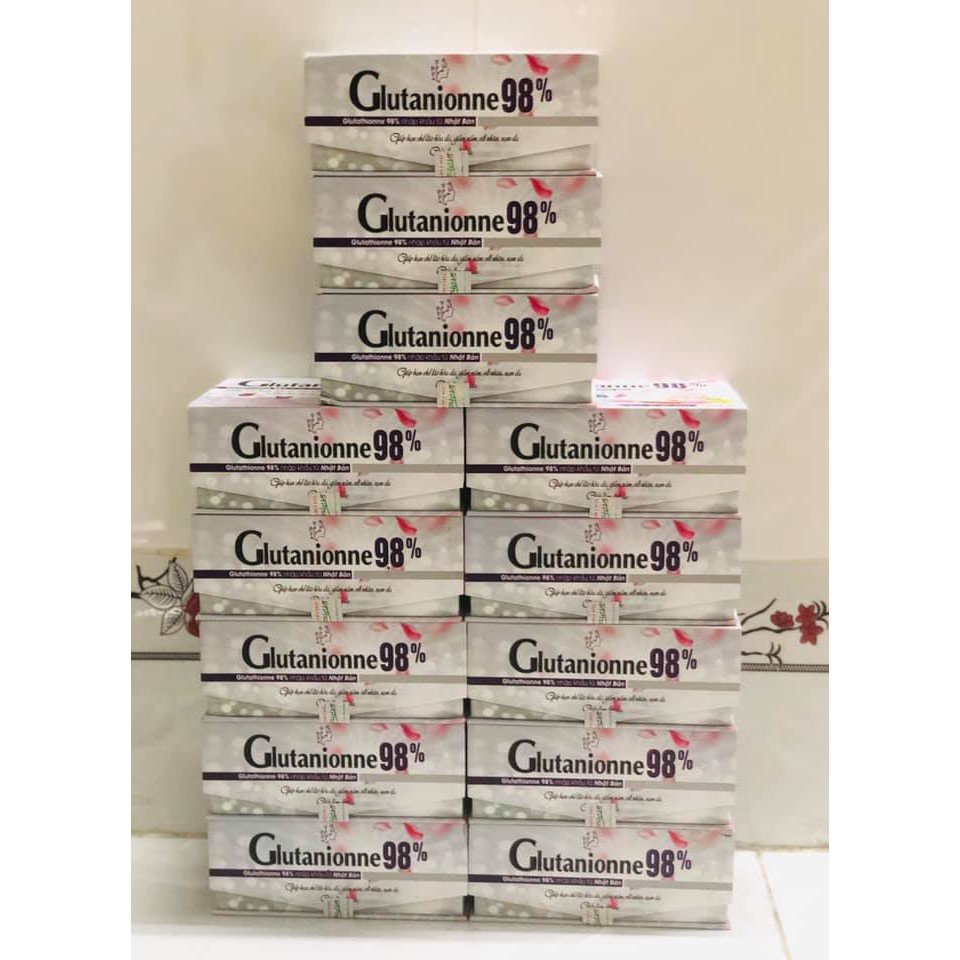Glutanione 98%, viên uống Trắng da bật tông tự nhiên hiệu quả nhất | BigBuy360 - bigbuy360.vn