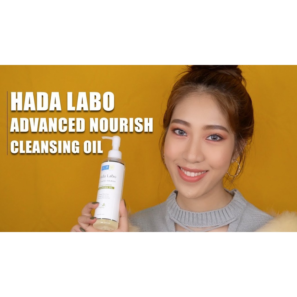 Combo 2 chai Dầu tẩy trang Hada Labo Advanced Nourish Hyaluron Cleansing Oil