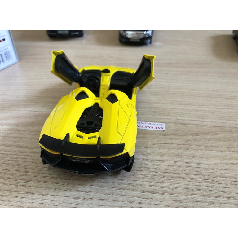 Xe ô tô đồ chơi Lamborghini Aventador mui trần tỉ lệ 1:32 bằng hợp kim