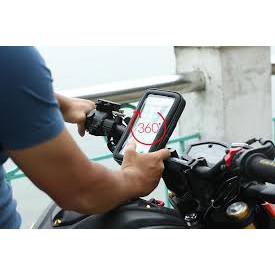 [ SIÊU MUA] Giá đỡ điện thoại có bao chống nước gắn xe máy nuty
