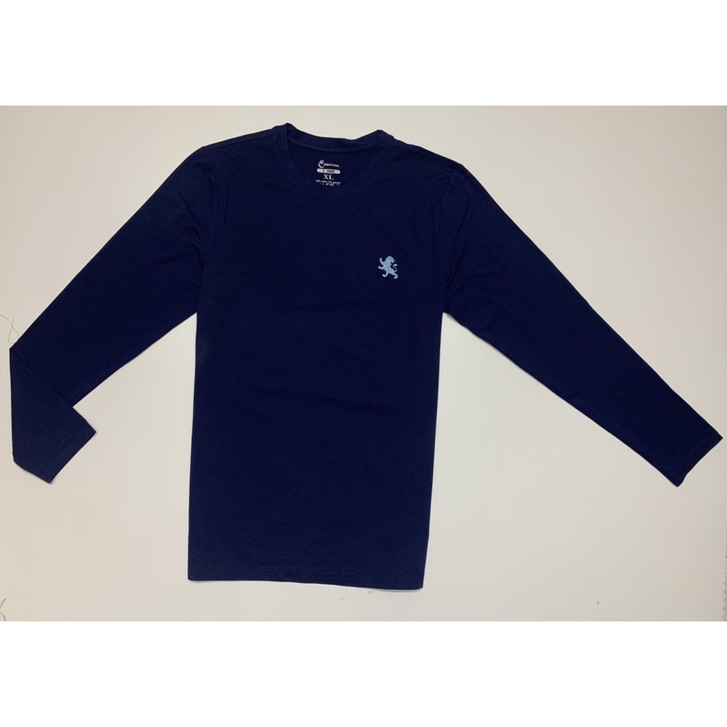Áo Thun Nam Dài Tay Cổ Tròn, Áo thun dài tay nam chất cotton cao cấp mềm mịn co dãn 4 chiều
