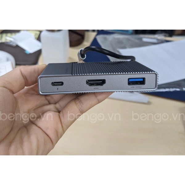 Cổng chuyển HyperDrive Gen2 6 in 1 USB-C Hub cho Macbook, iPad Pro 2018/2020, PC &amp; Devices - G206