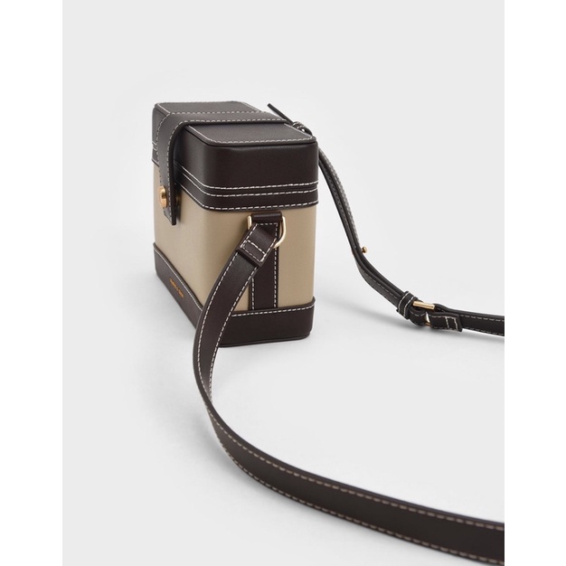 Túi Cốp Cnk dạng hộp cứng hàng xuất 1:1 size 18