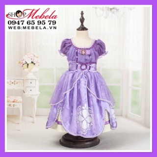 Váy công chúa Sofia cho bé loại ngắn 11-15kg