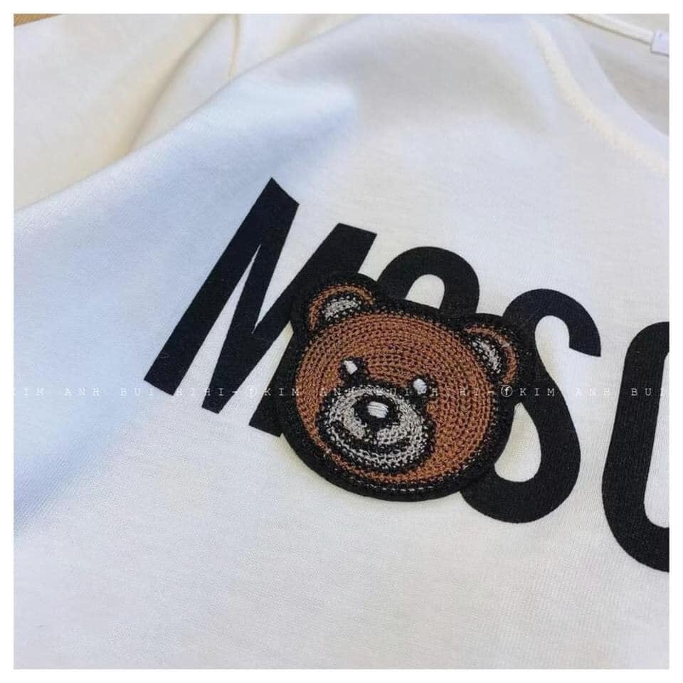 Áo Thun Tay Lỡ Moschino