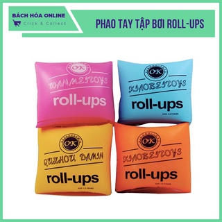 Phao tay tập bơi trẻ em roll-ups cao cấp chất liệu nhựa pvc