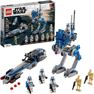 75280 Đồ chơi lắp ráp Iego Star Wars 501st Legion Clone Troopers  - Binh Đoàn 501 Clone Troopers
